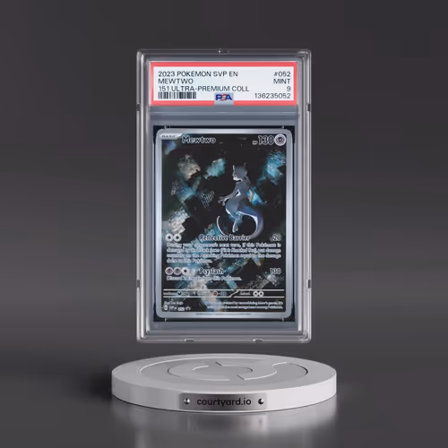 2023 Pokémon Svp EN-SV Black Star Promo #052 Mewtwo - 151 Ultra-Premium Collection (PSA 9 MINT)
