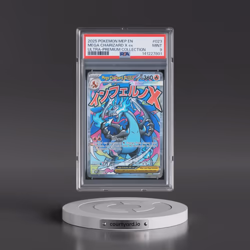2025 Pokémon Mep EN-Me Black Star Promo #023 Mega Charizard X EX - Holo Mega Charizard X EX Ultra-Pr