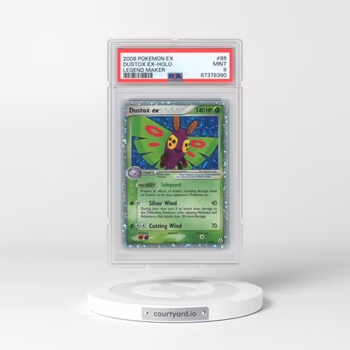 2006 Pokémon EX Legend Maker #86 Dustox EX - Holo Holo (PSA 9 MINT)