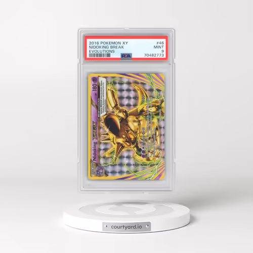 2016 Pokémon XY Evolutions #46 Nidoking Break (PSA 9 MINT)