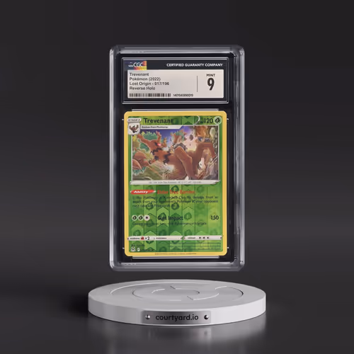 2022 Lost Origin #017/196 Trevenant - Reverse Holo (CGC 9 MINT)