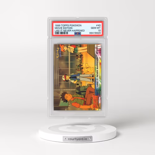 1999 Topps Pokémon the Movie Edt #40 Movie Edition - Like It Never Happened (PSA 10 GEM MINT)