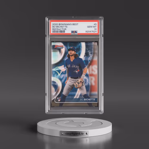 2020 Bowman's Best #5 Bo Bichette - Refractor (PSA 10 GEM MINT)