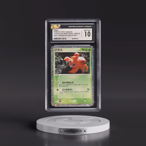 2023 Trading Card Game Classic - CLF, CLL, CLK #004/032 Paras - Holo Venusaur & Lugia ex Deck - CLF
