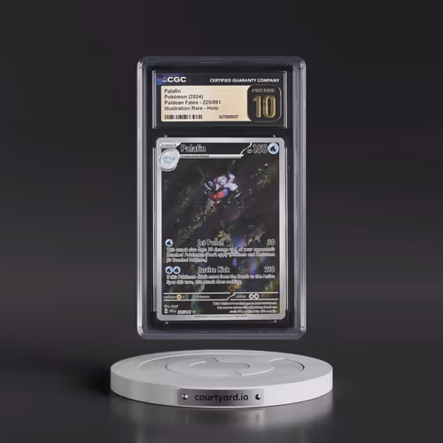 2024 Pokémon Paf EN-Paldean Fates #225 Palafin - Illustration Rare (CGC 10 PRISTINE)