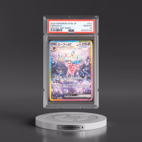 2024 Pokémon Sv8a-Terastal Fest EX #211 Espeon EX - Holo Special Art Rare (PSA 10 GEM MINT)