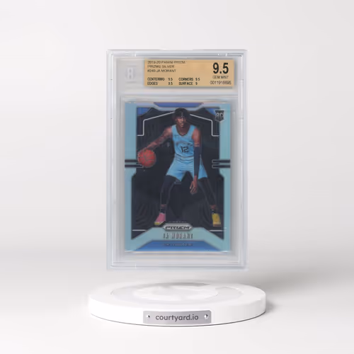 2019 Panini Prizm #249 Ja Morant - Silver Prizm (BGS 9.5 GEM MINT)