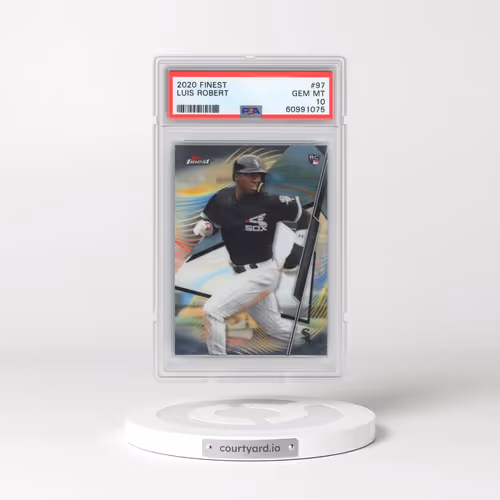 2020 Finest #97 Luis Robert (PSA 10 GEM MINT)