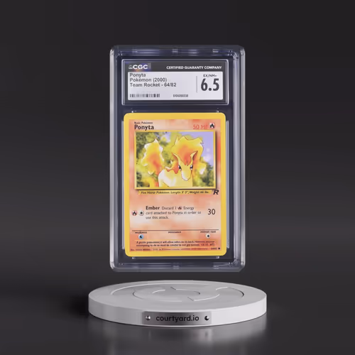 1999 Team Rocket #64/82 Ponyta (CGC 6.5 EX-NM+)