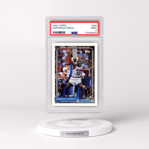1992 Topps #362 Shaquille O'Neal (PSA 9 MINT)