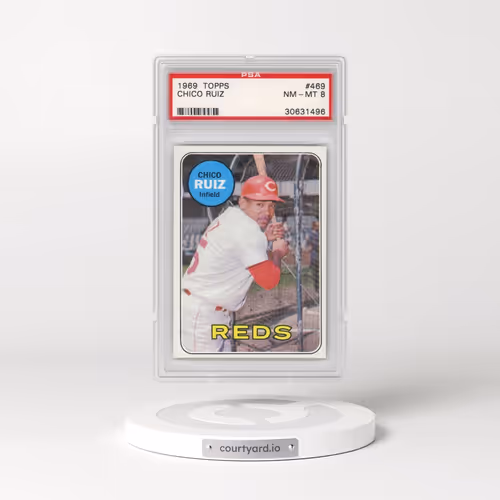 1969 Topps #469 Chico Ruiz (PSA 8 NM-MT)