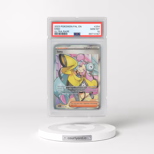 2023 Pokémon Pal EN-Paldea Evolved #254 Iono - Ultra Rare (PSA 10 GEM MINT)