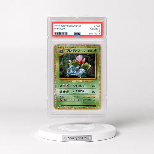 2023 Pokémon Clf-Trading Card Game Classic Venusaur & Lugia EX Deck #002 Ivysaur (PSA 10 GEM MINT)