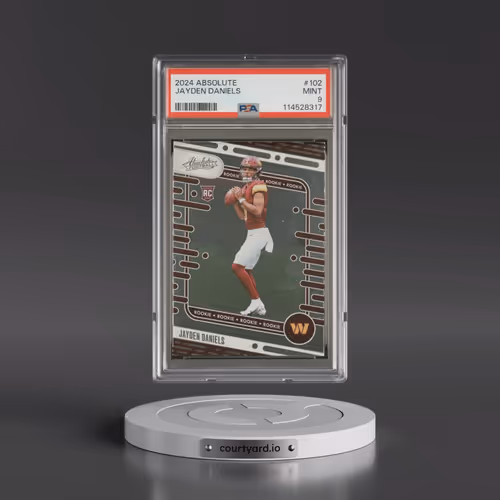 2024 Panini Absolute #102 Jayden Daniels (PSA 9 MINT)