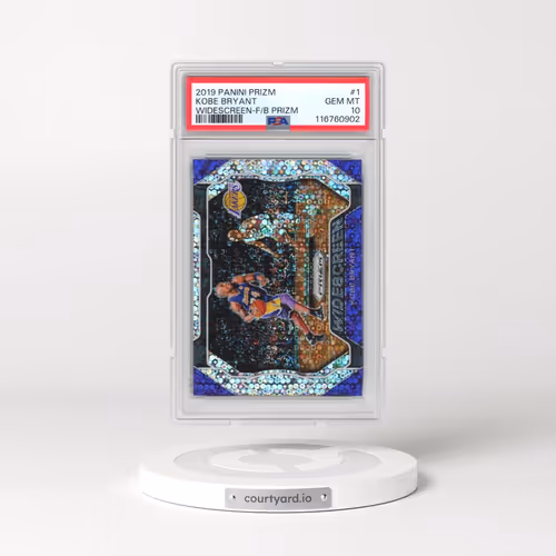 2019 Panini Prizm Widescreen #1 Kobe Bryant - Fast Break Prizm (PSA 10 GEM MINT)