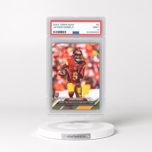 2024 Topps Now #6 Jayden Daniels (PSA 9 MINT)