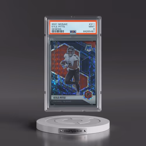 2021 Panini Mosaic #311 Kyle Pitts - Genesis (PSA 9 MINT)