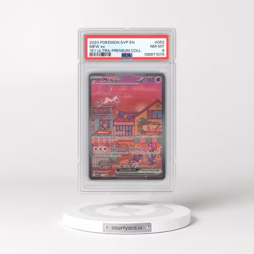 2023 Pokémon Svp EN-SV Black Star Promo #053 Mew EX - Holo 151 Ultra-Premium Collection (PSA 8 NM-MT)