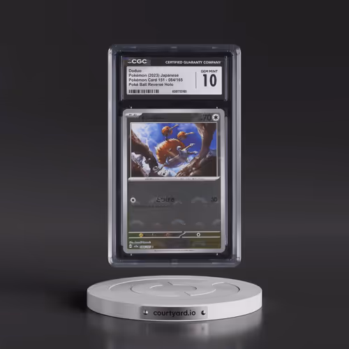 2023 Pokémon Sv2a-Pokemon 151 #084 Doduo - Reverse Holo (CGC 10 GEM MINT)