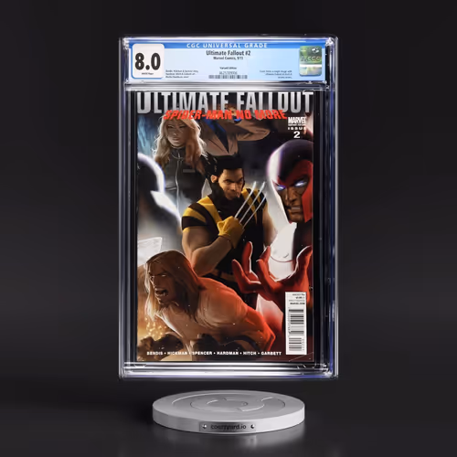 Ultimate Fallout #2 CGC 8.0 White Pages (Marvel Comics, 9/11) - Universal Variant Edition