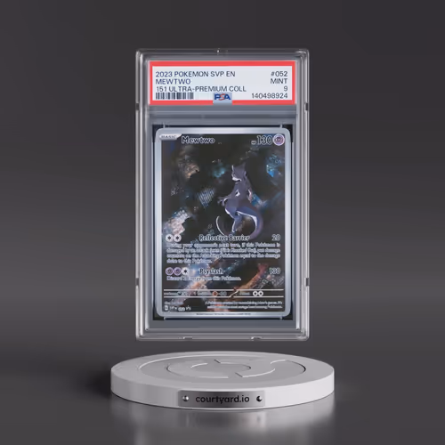 2023 Pokémon Svp EN-SV Black Star Promo #052 Mewtwo - 151 Ultra-Premium Collection (PSA 9 MINT)