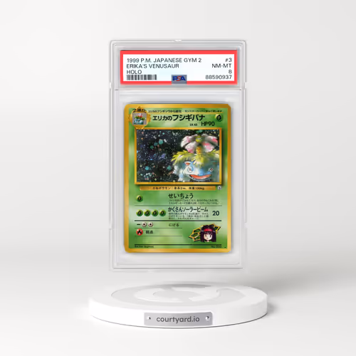 1999 Pokémon Gym 2 #3 Erika's Venusaur - Holo (PSA 8 NM-MT)
