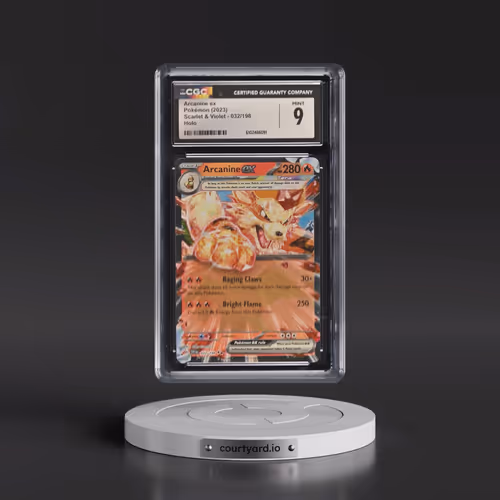 2023 Pokémon Svi EN-Scarlet & Violet #032 Arcanine EX - Holo (CGC 9 MINT)
