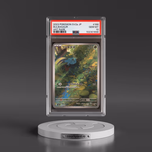 2023 Pokémon Sv2a-Pokemon 151 #166 Bulbasaur - Art Rare (PSA 10 GEM MINT)