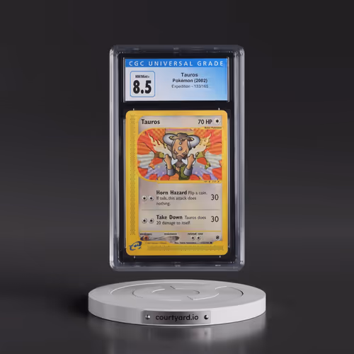 2002 Expedition #133/165 Tauros (CGC 8.5 NM-MT+)