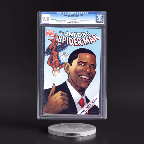 Amazing Spider-Man #583 CGC 9.8 White Pages (Marvel Comics, 3/09) - Universal Variant Edition