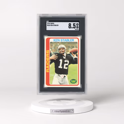 1978 Topps #365 Ken Stabler (SGC 8.5 NM-MT+)