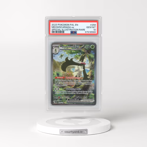 2023 Pokémon Pal EN-Paldea Evolved #256 Meowscarada EX - Holo Special Illustration Rare (PSA 10 GEM MINT)