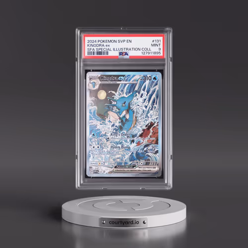 2024 Pokémon Svp EN-SV Black Star Promo #131 Kingdra EX - Holo Shrouded Fable Special Illustration C