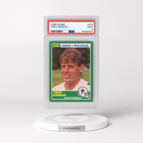 1989 Score #270 Troy Aikman (PSA 9 MINT)
