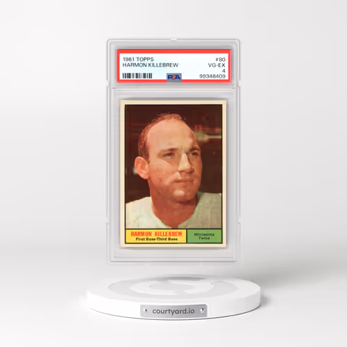 1961 Topps #80 Harmon Killebrew (PSA 4 VG-EX)