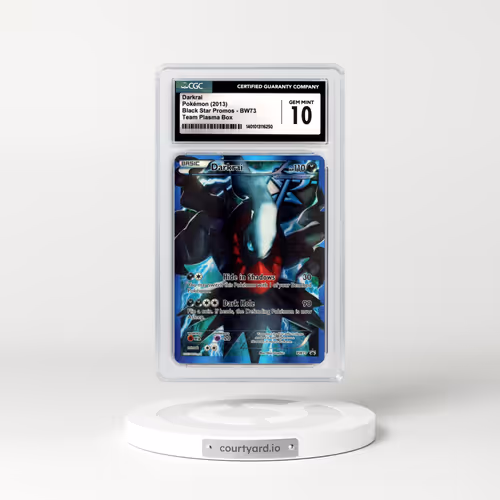 2013 Black & White Promos #BW73 Darkrai - Full Art Holo Team Plasma Box (CGC 10 GEM MINT)