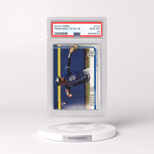 2019 Topps #410 Fernando Tatis Jr. (PSA 10 GEM MINT)