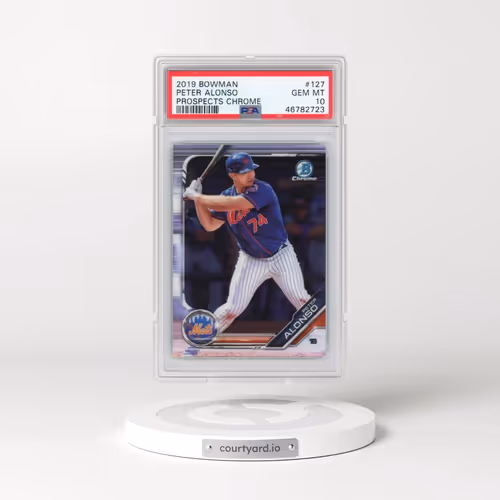 2019 Bowman Prospects Chrome #127 Peter Alonso (PSA 10 GEM MINT)