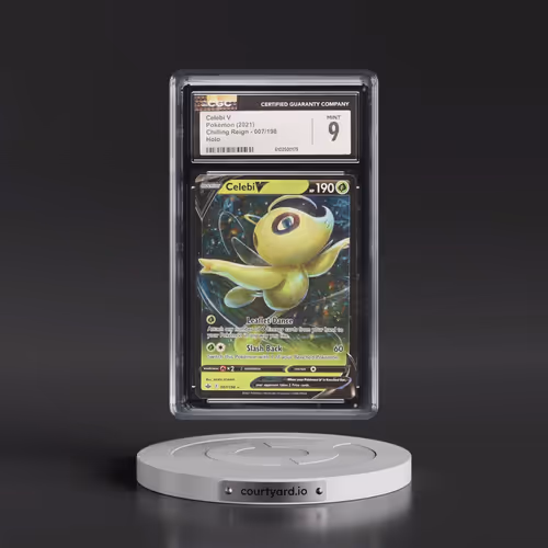 2021 Chilling Reign #007/198 Celebi V - Holo (CGC 9 MINT)