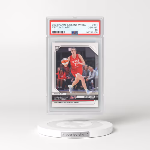 2024 Panini Instant WNBA #191 Caitlin Clark (PSA 10 GEM MINT)