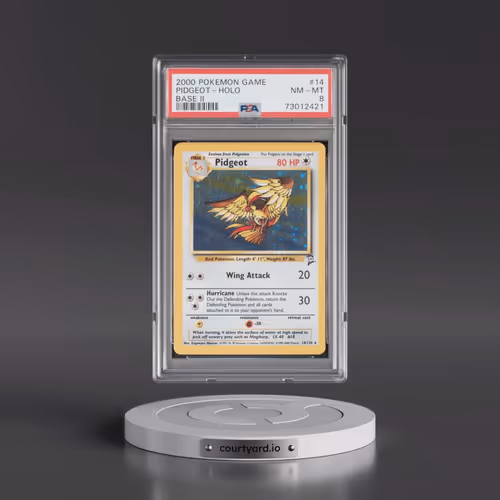 2000 Pokémon Game Base II #14 Pidgeot - Holo (PSA 8 NM-MT)
