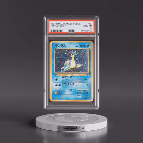 1997 Pokémon Fossil #131 Lapras - Holo (PSA 10 GEM MINT)