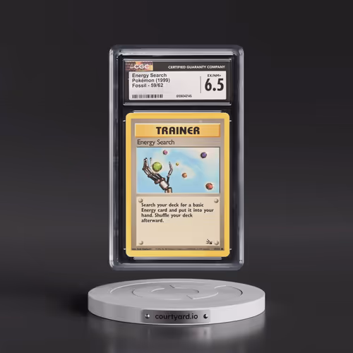 1999 Fossil #59/62 Energy Search (CGC 6.5 EX-NM+)