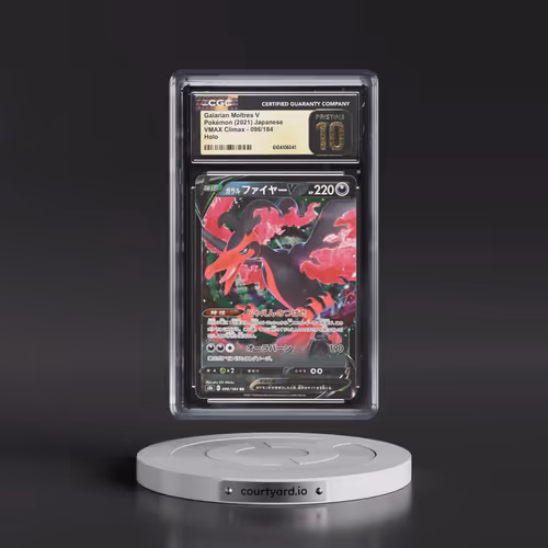 2021 VMAX Climax #096/184 Galarian Moltres V - Holo (CGC 10 PRISTINE)