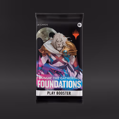Magic: The Gathering Foundations - Play Booster (1 Booster Pack - Art May Vary)