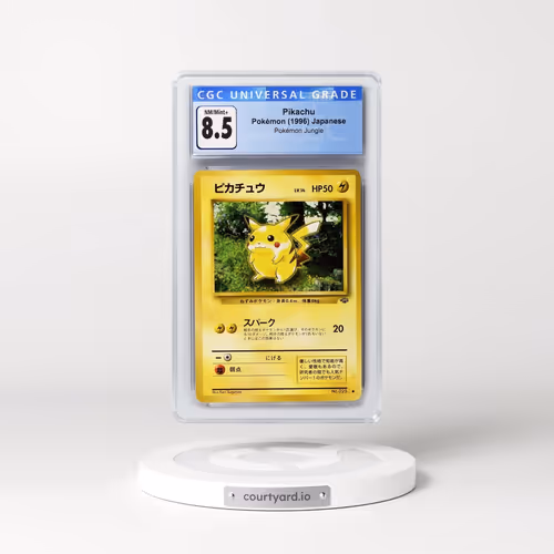 1997 Pokémon Jungle Pikachu (CGC 8.5 NM-MT+)