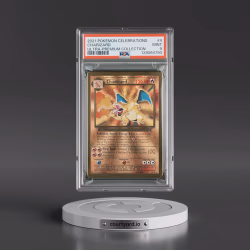 2021 Pokémon Celebrations Ultra-Premium Collection #4 Charizard (PSA 9 MINT)