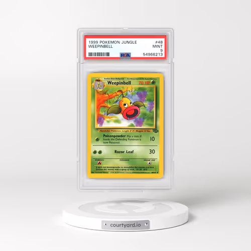 1999 Pokémon Jungle #48 Weepinbell (PSA 9 MINT)