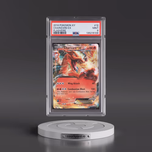 2014 Pokémon XY Flashfire #12 Charizard EX - Holo (PSA 9 MINT)