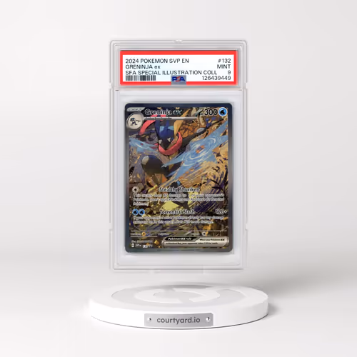 2024 Pokémon Svp EN-SV Black Star Promo #132 Greninja EX - Holo Shrouded Fable Special Illustration